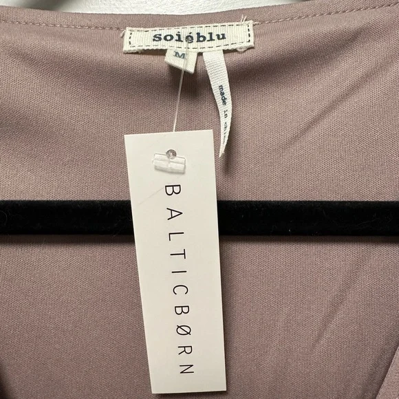 Baltic Born Mauve/Dusty Lilac Wrap Dress - Picture 4 of 4